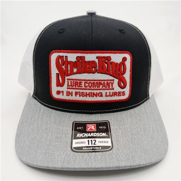 Strike King Fishing Hat Richardson 112 Trucker Cap Bass Lures Patch Snapback main image 7